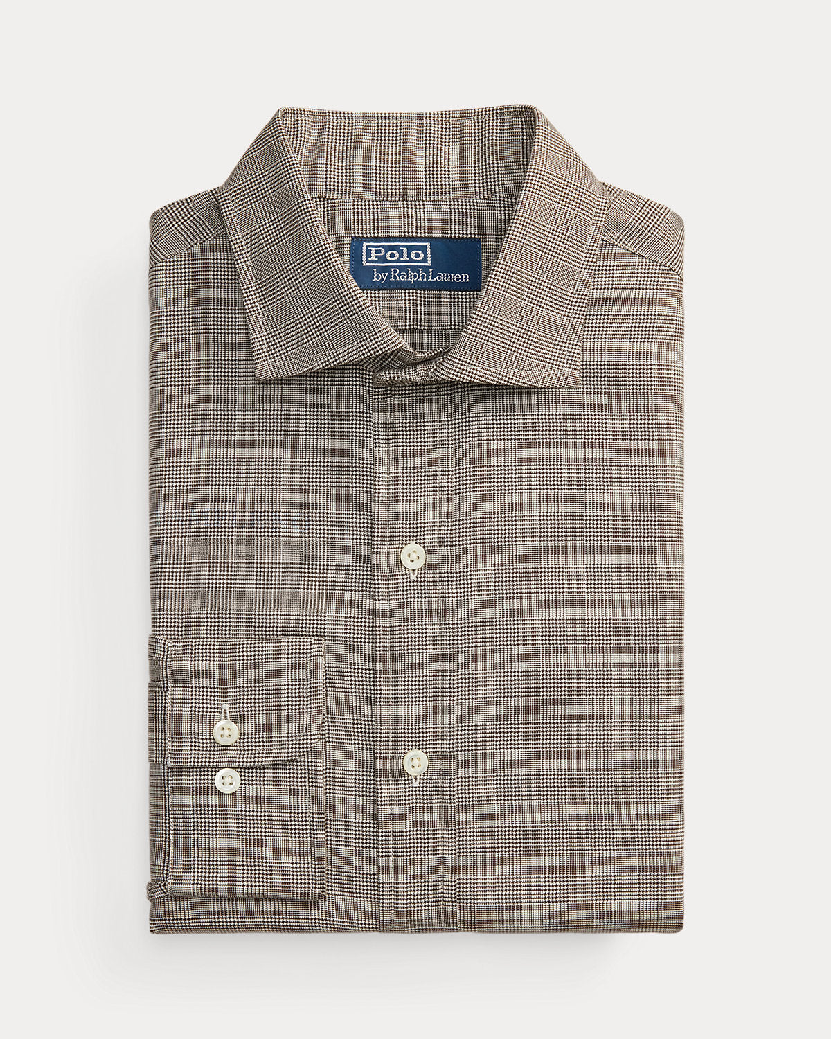 Custom Fit Plaid Twill Shirt