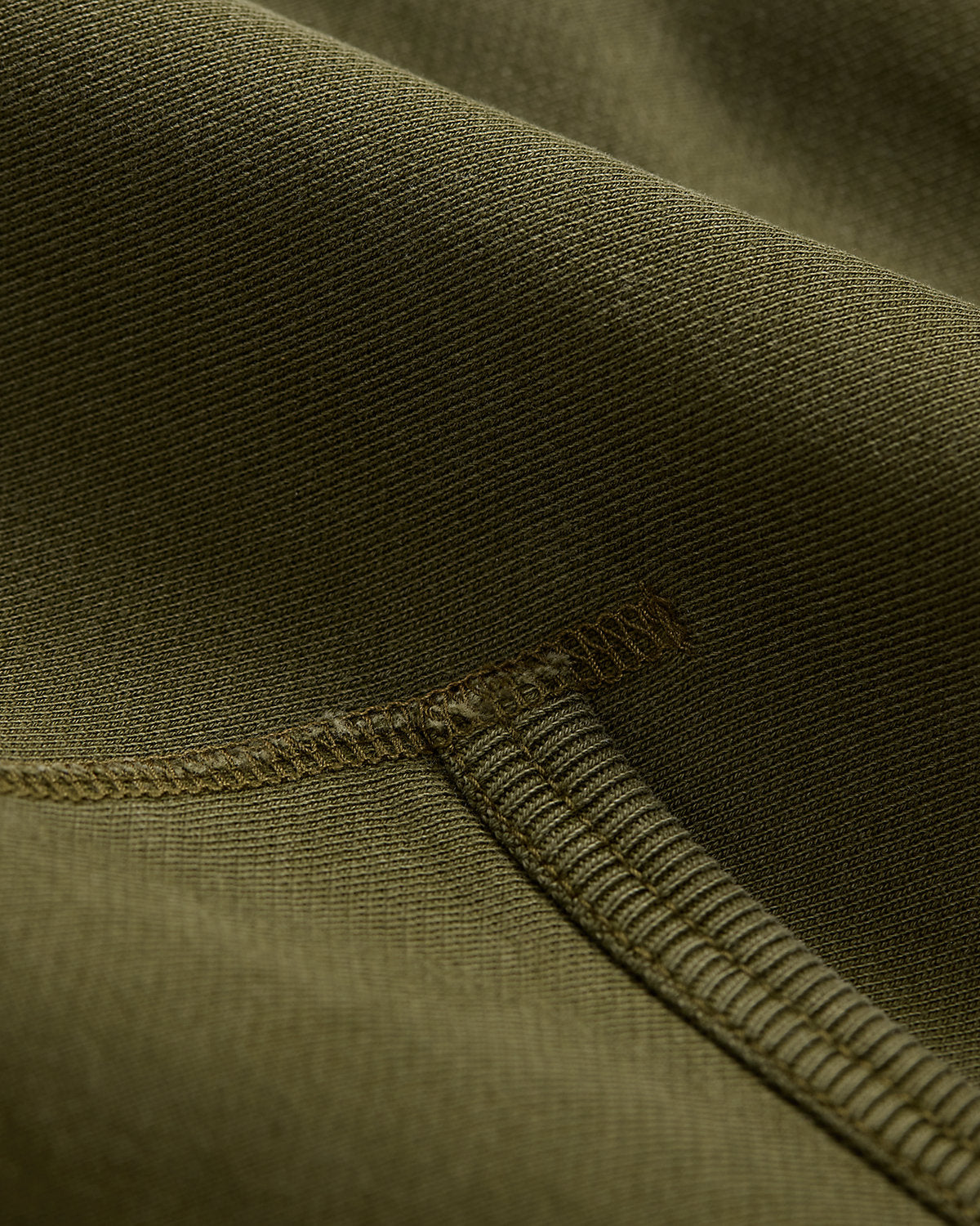 Garment-Dyed Fleece Hoodie