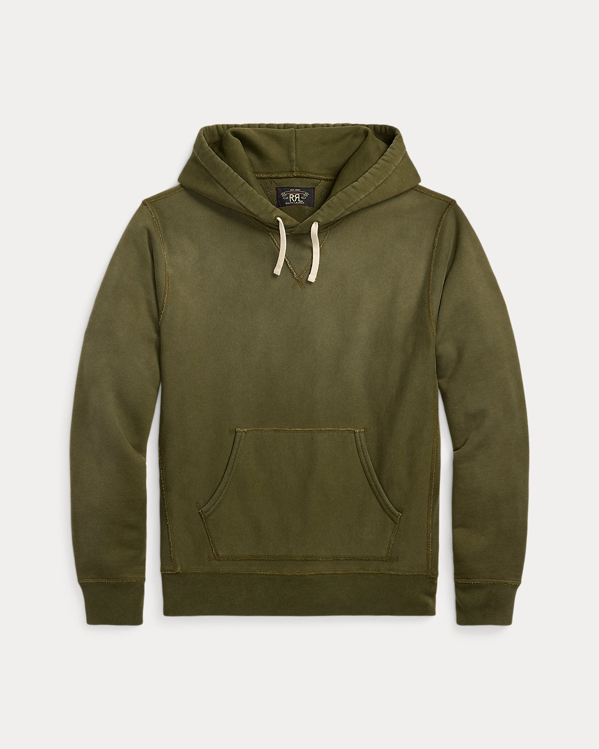 Garment-Dyed Fleece Hoodie