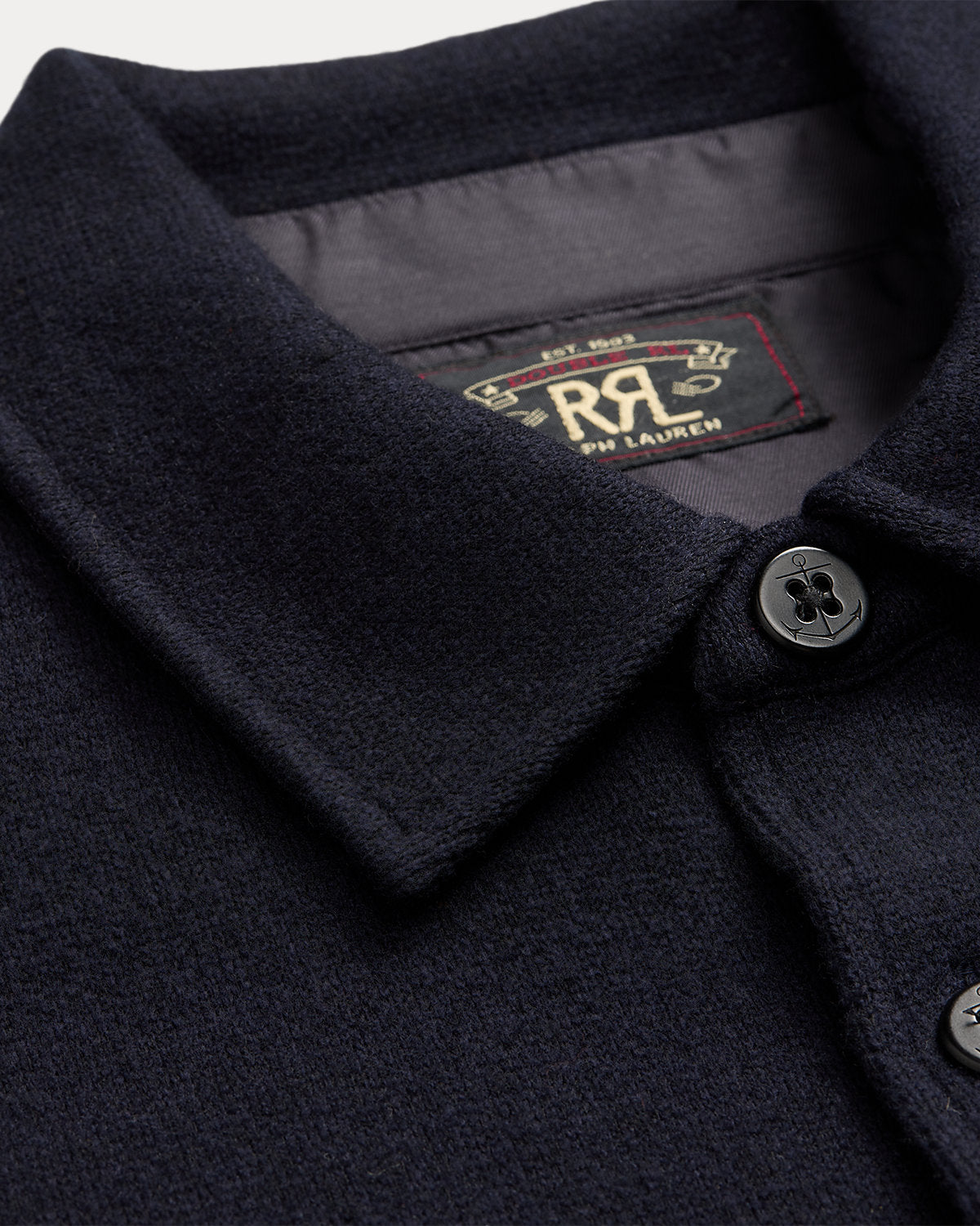 Birdseye Jacquard Wool Workshirt Sweater