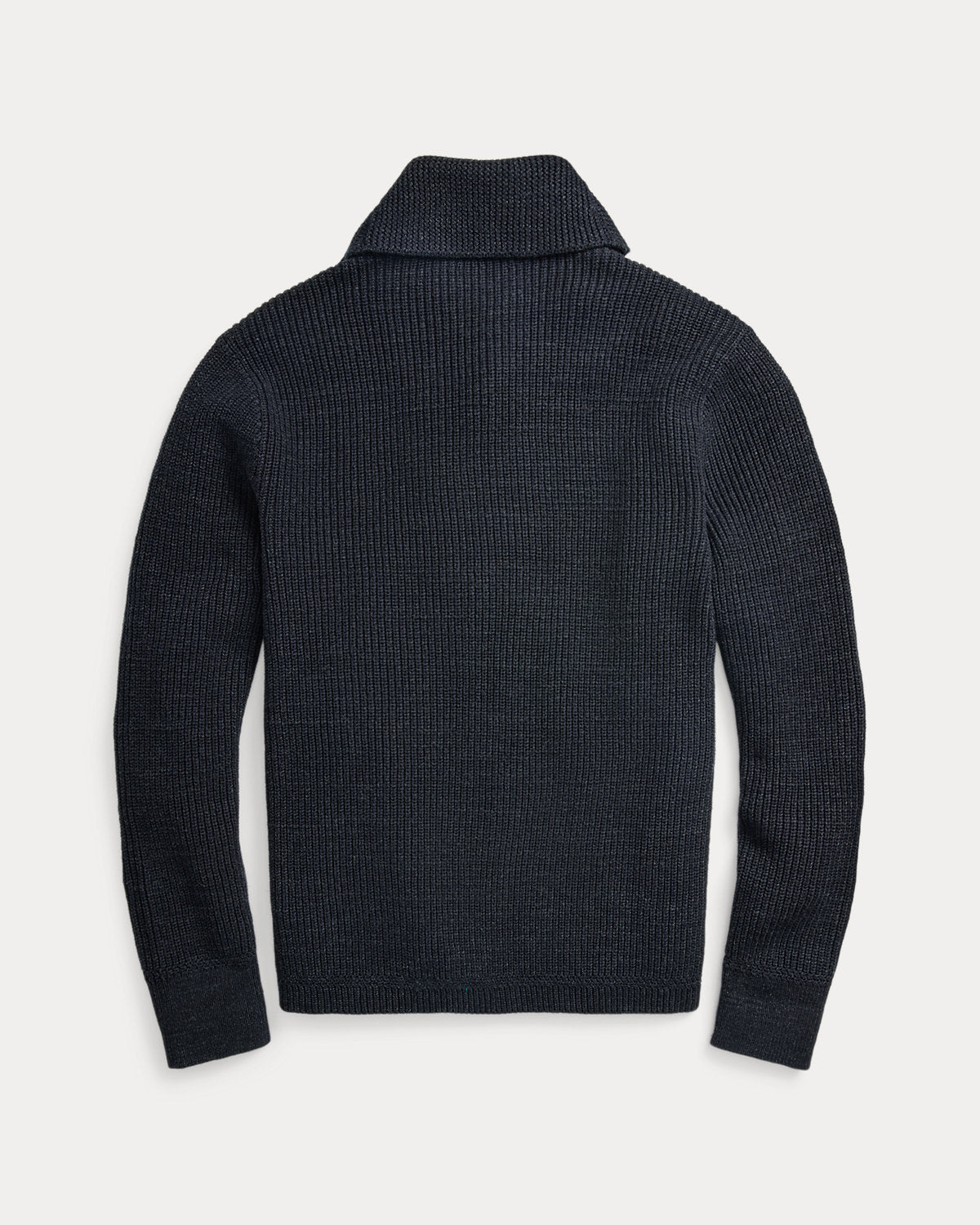 Cotton Shawl-Collar Cardigan