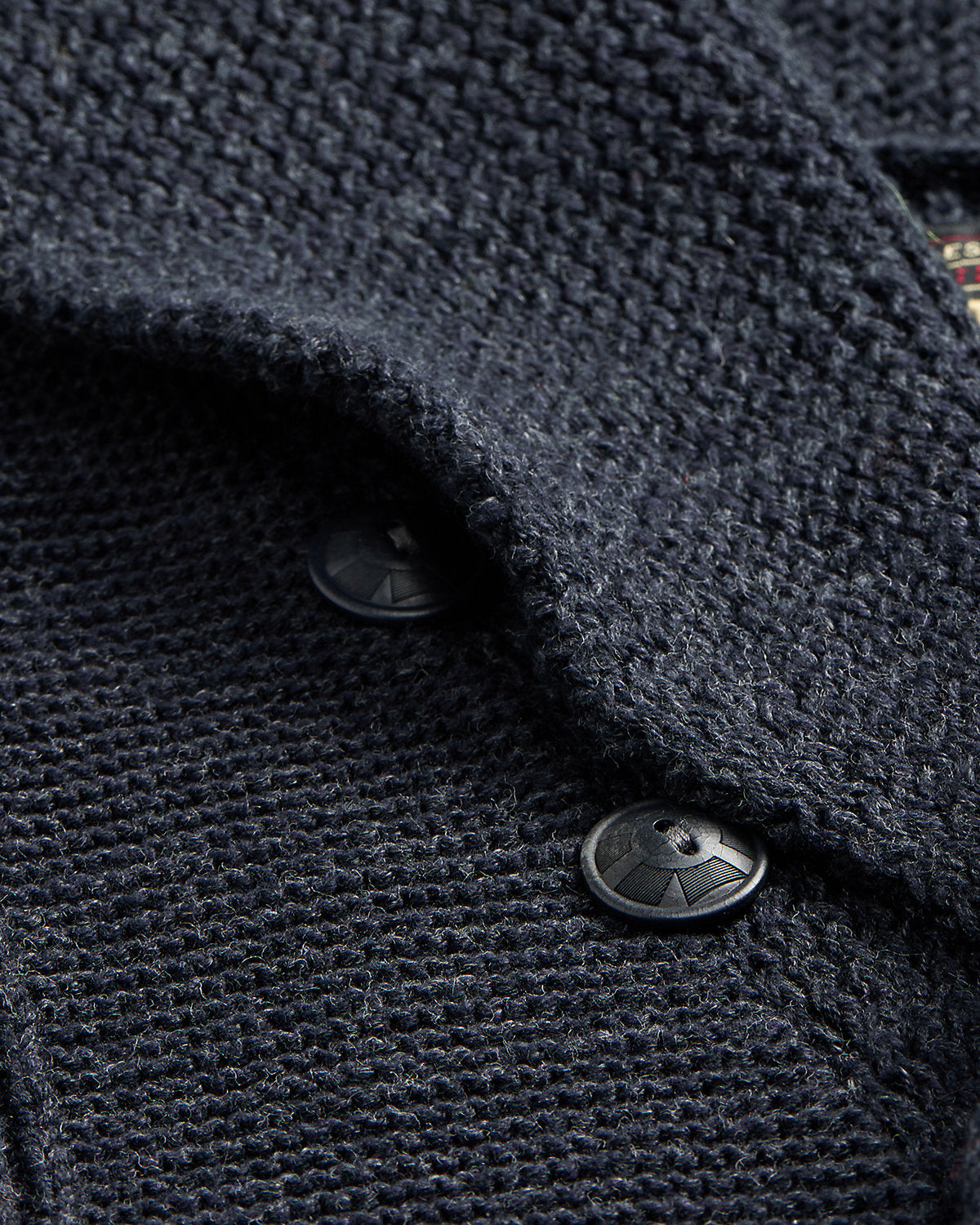 Cotton Shawl-Collar Cardigan