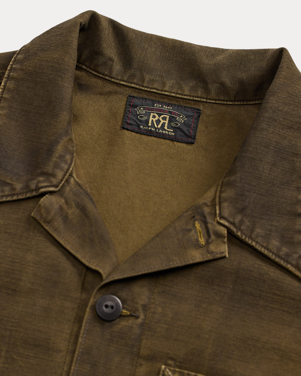 Reverse-Sateen Overshirt
