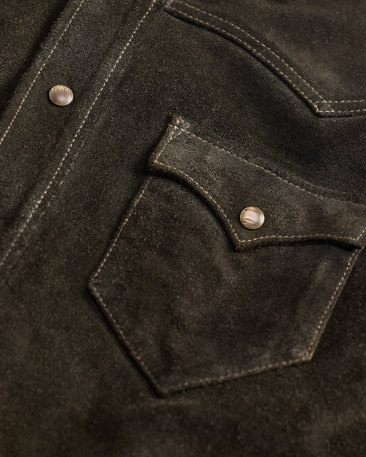 Suede Western Shirt Jacket