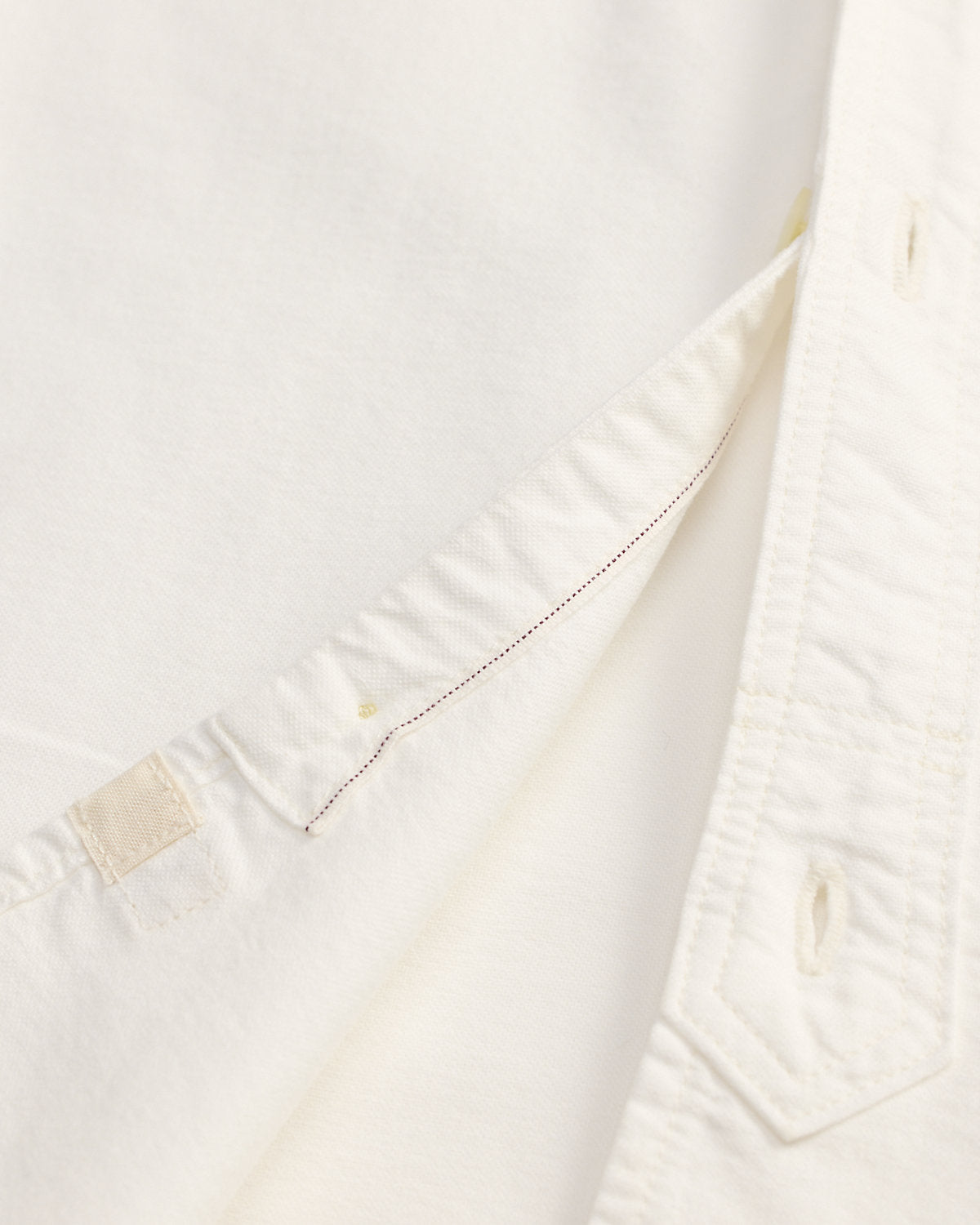 Selvedge-Detailed Oxford Workshirt