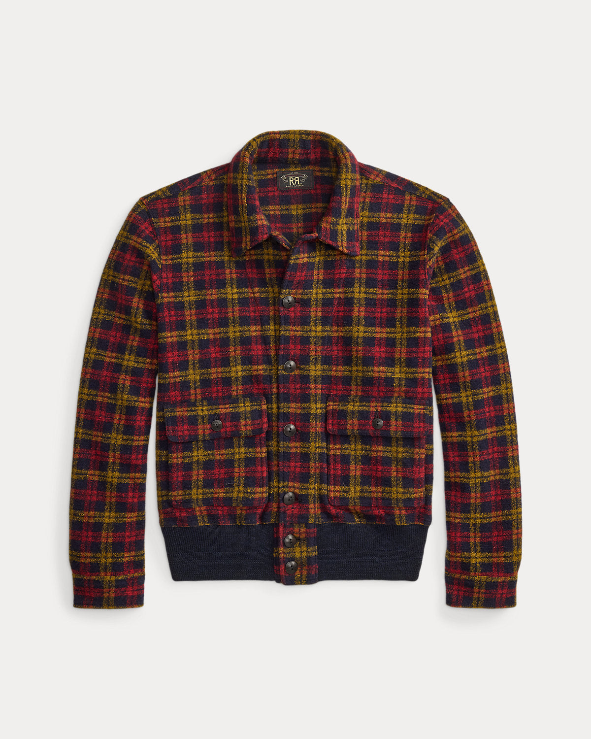 Wool-Blend Flight Jacket