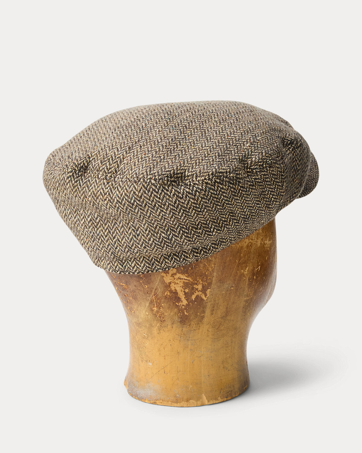 Wool-Blend Herringbone Driver¡¯s Cap