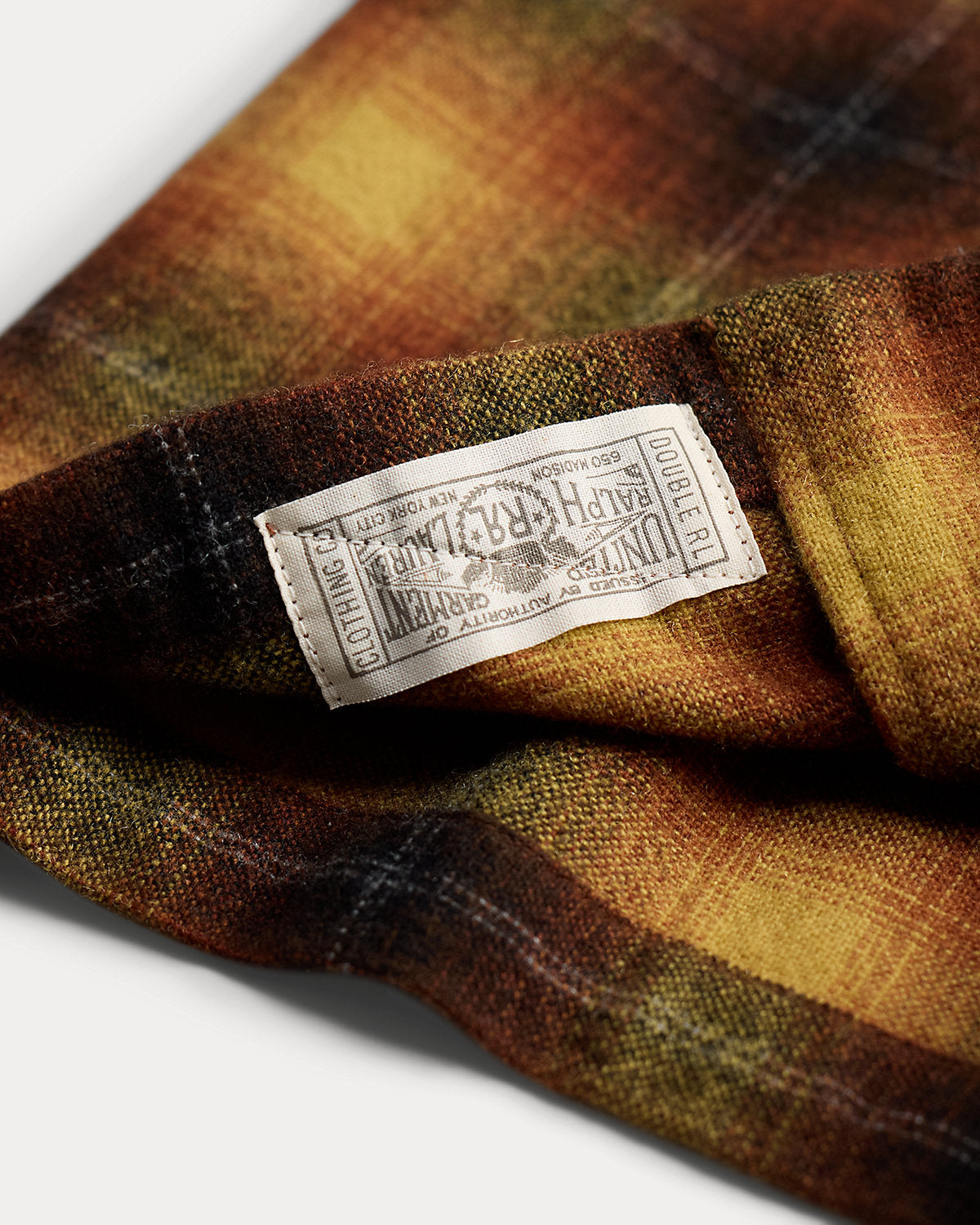Plaid Wool-Blend Camp Shirt