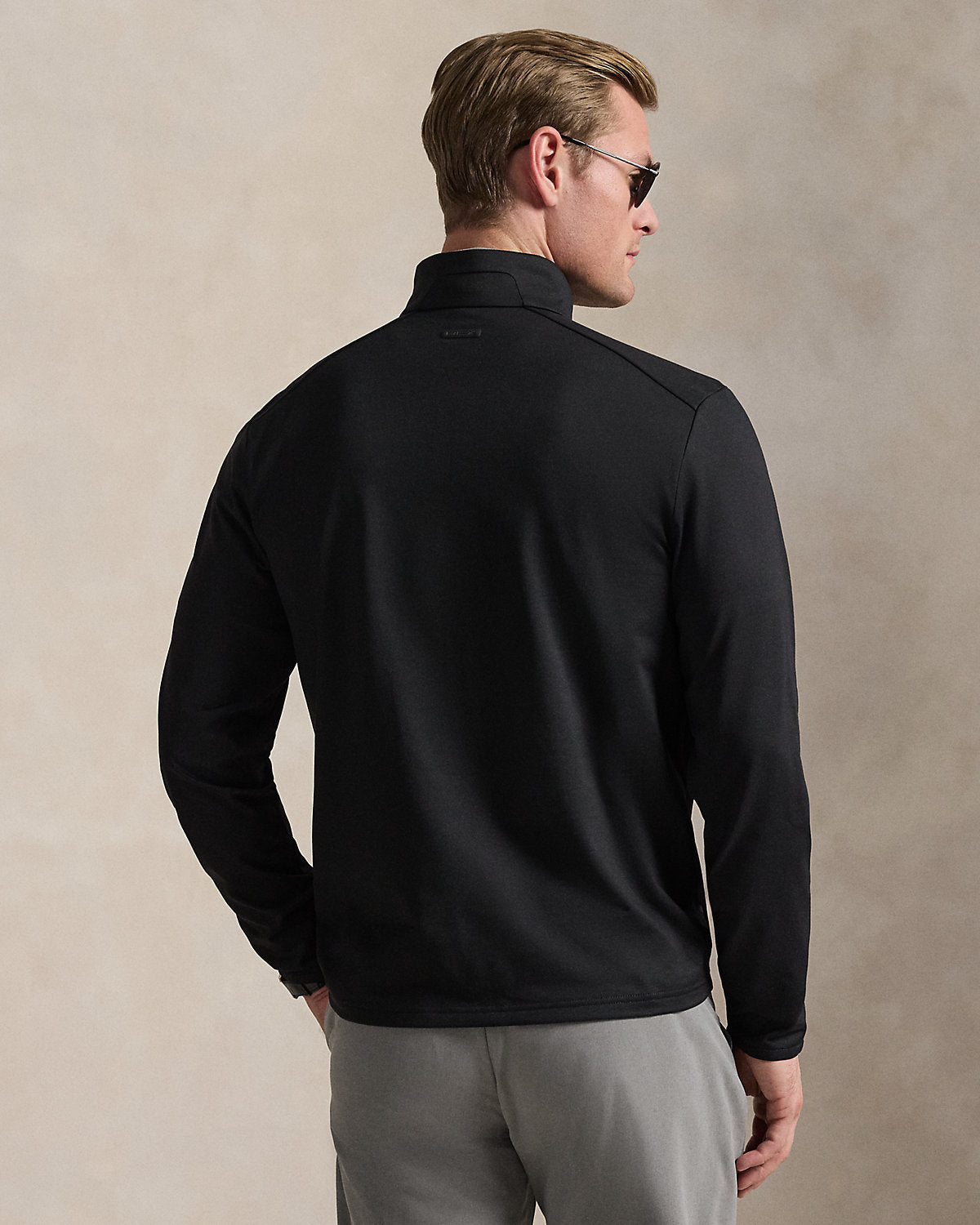 Classic Fit Stretch Quarter-Zip Pullover