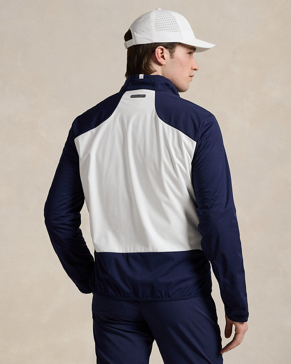 Color-Blocked Packable Jacket