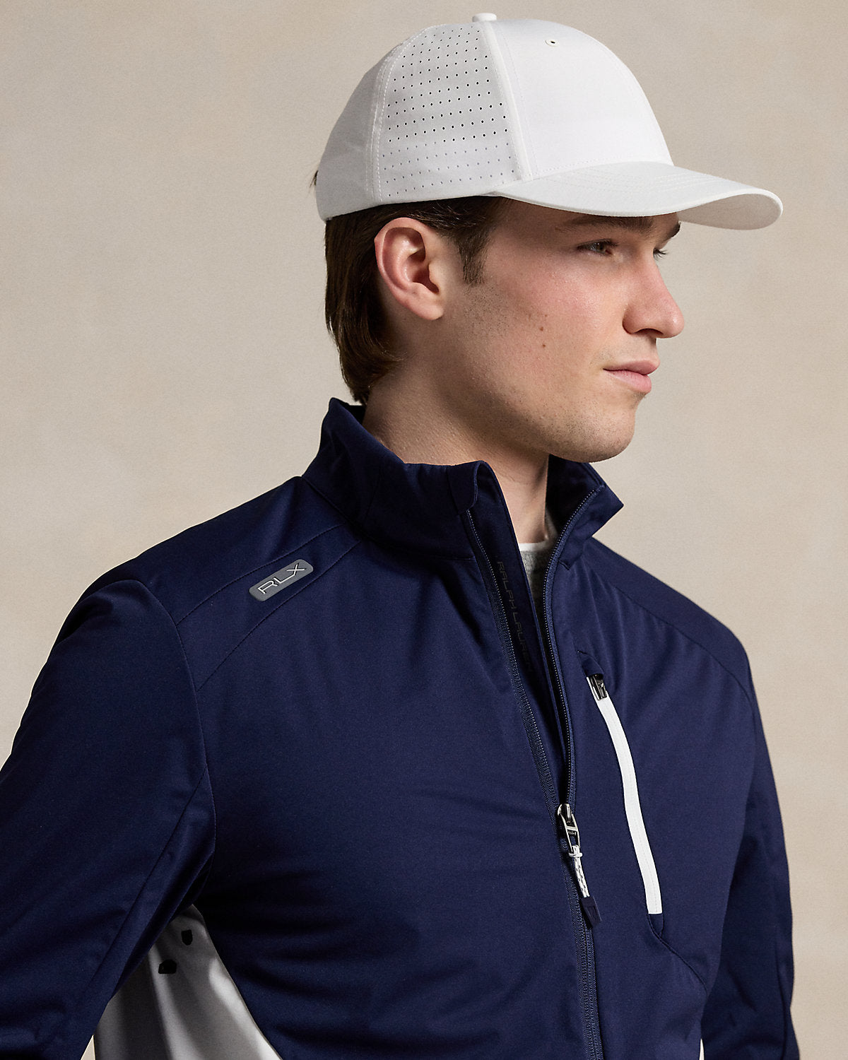 Color-Blocked Packable Jacket