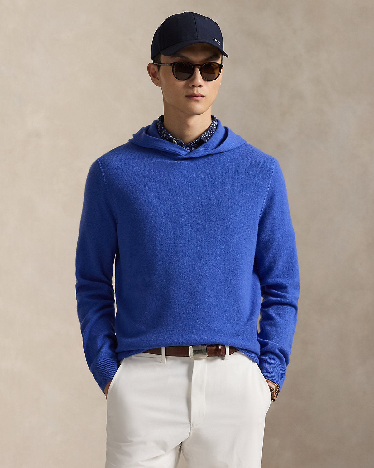 Washable Cashmere Hooded Sweater
