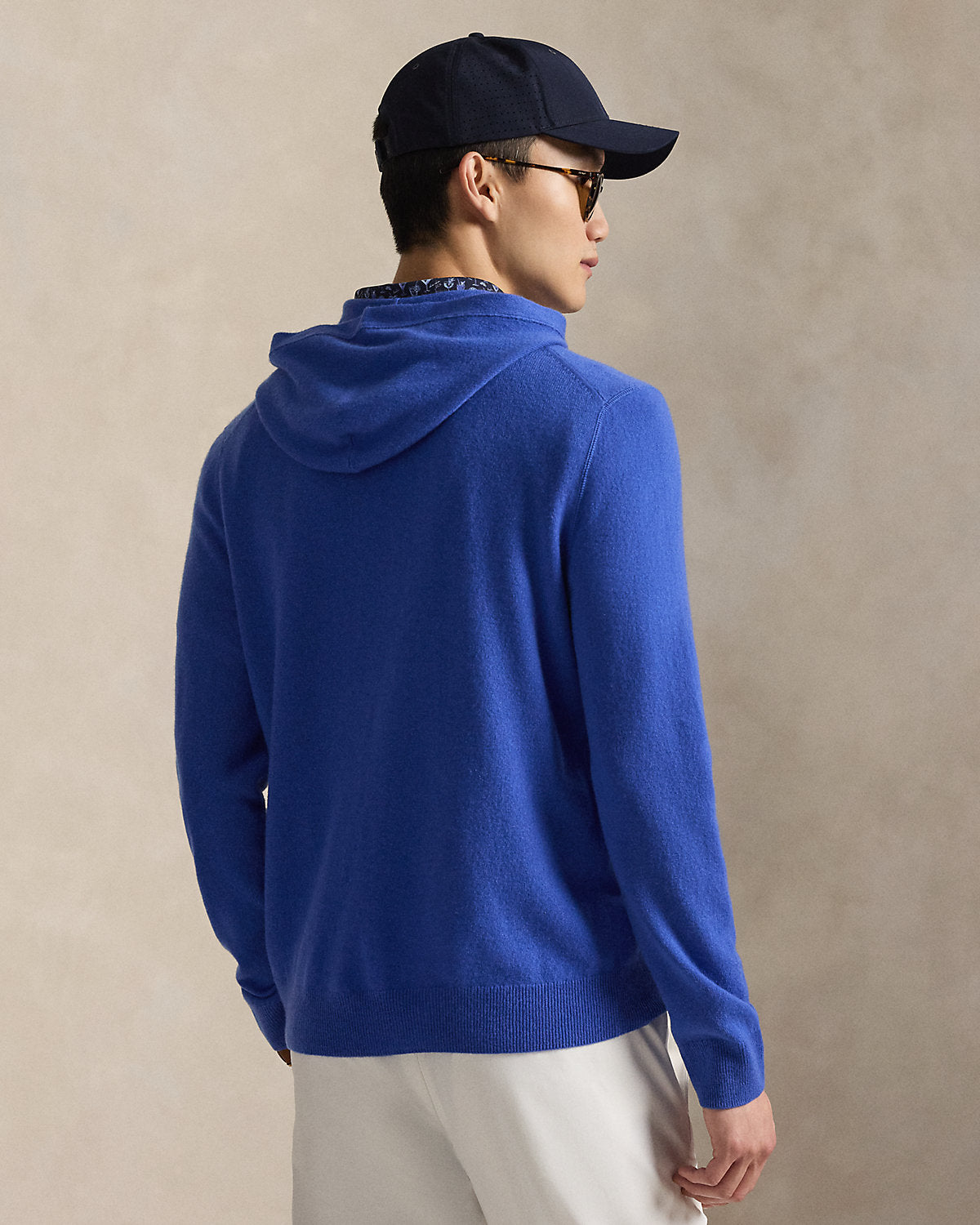 Washable Cashmere Hooded Sweater