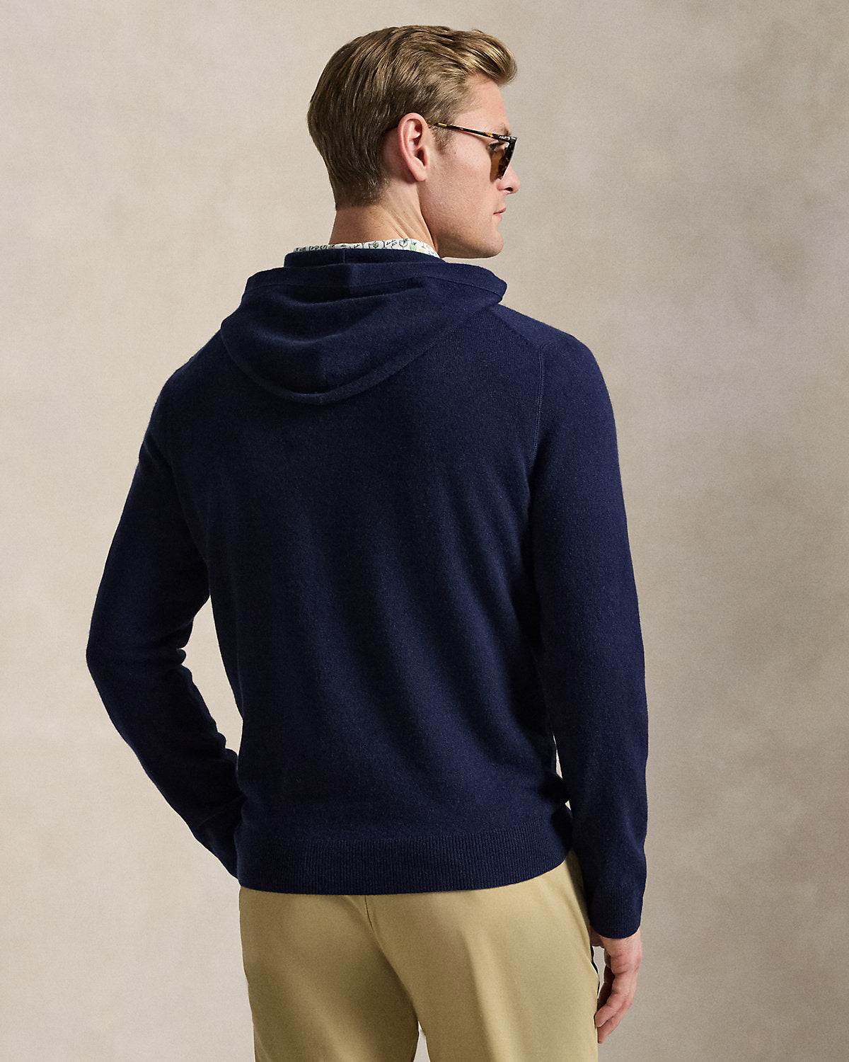 Washable Cashmere Hooded Sweater