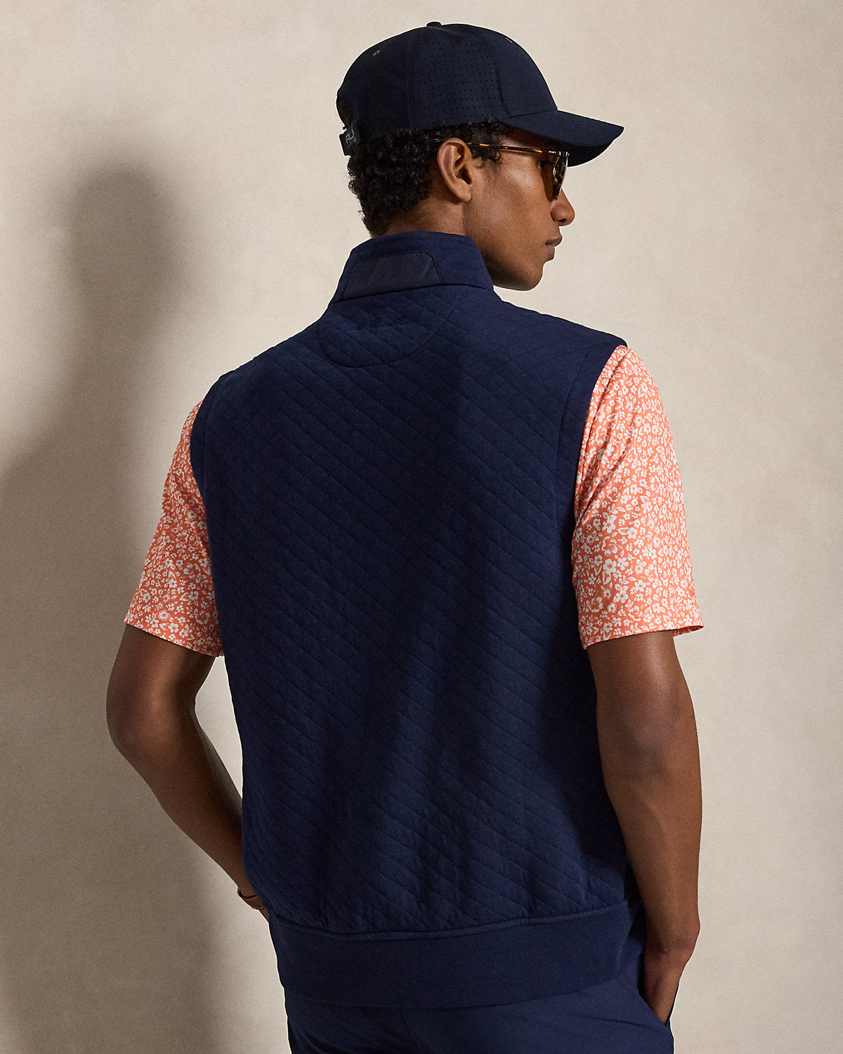 Quilted Double-Knit Vest
