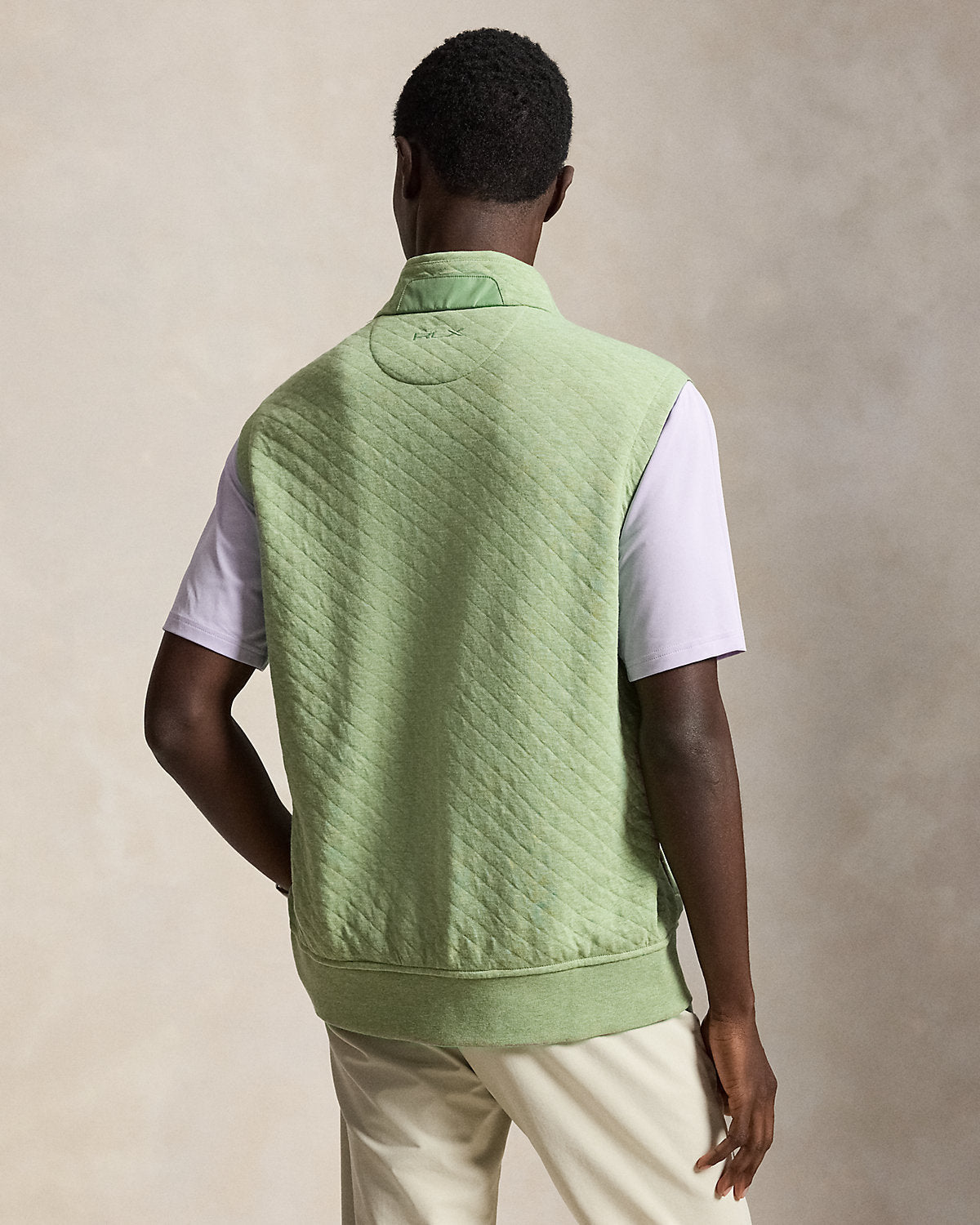 Quilted Double-Knit Vest