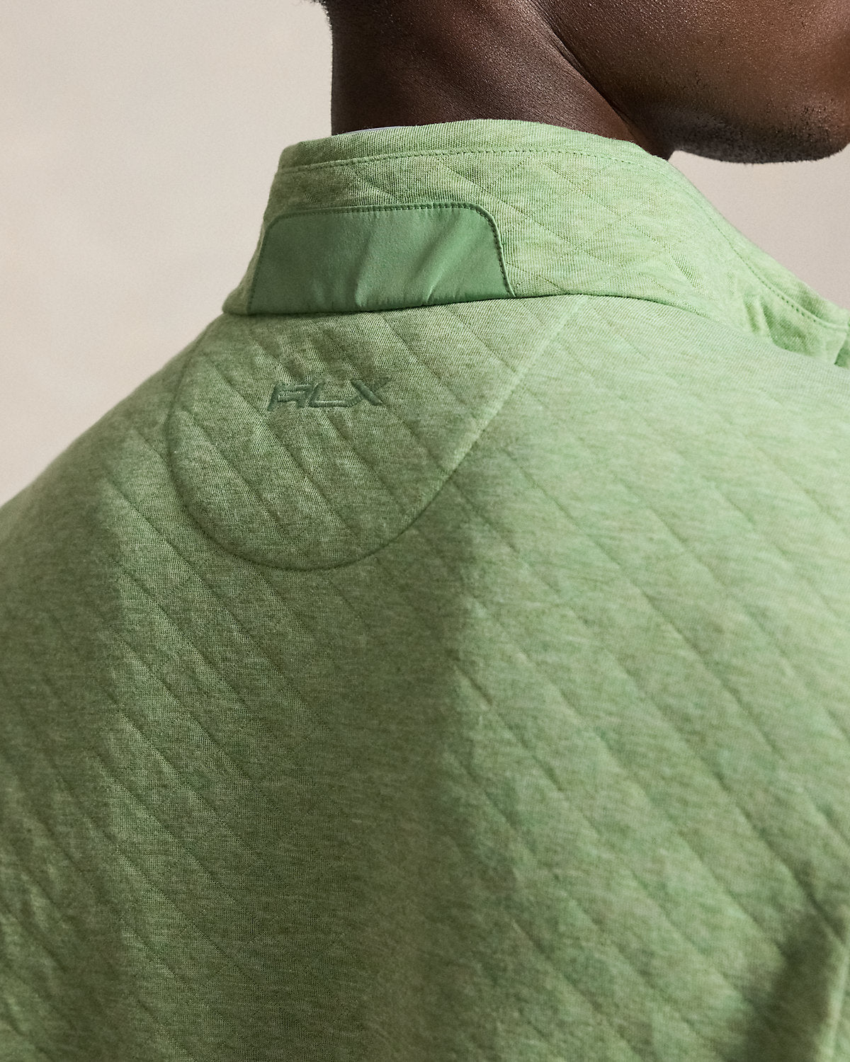 Quilted Double-Knit Vest