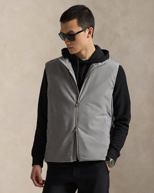 Hybrid Mockneck Vest