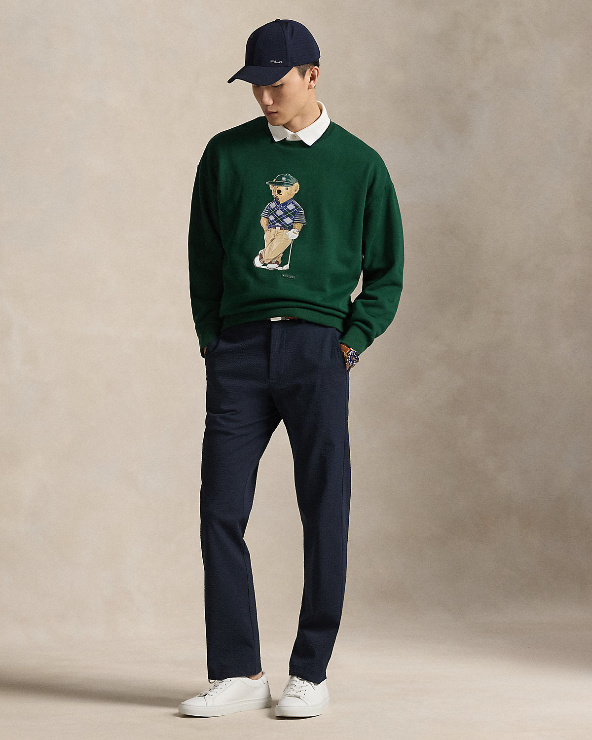 Relaxed Fit Bear Sweatshirt