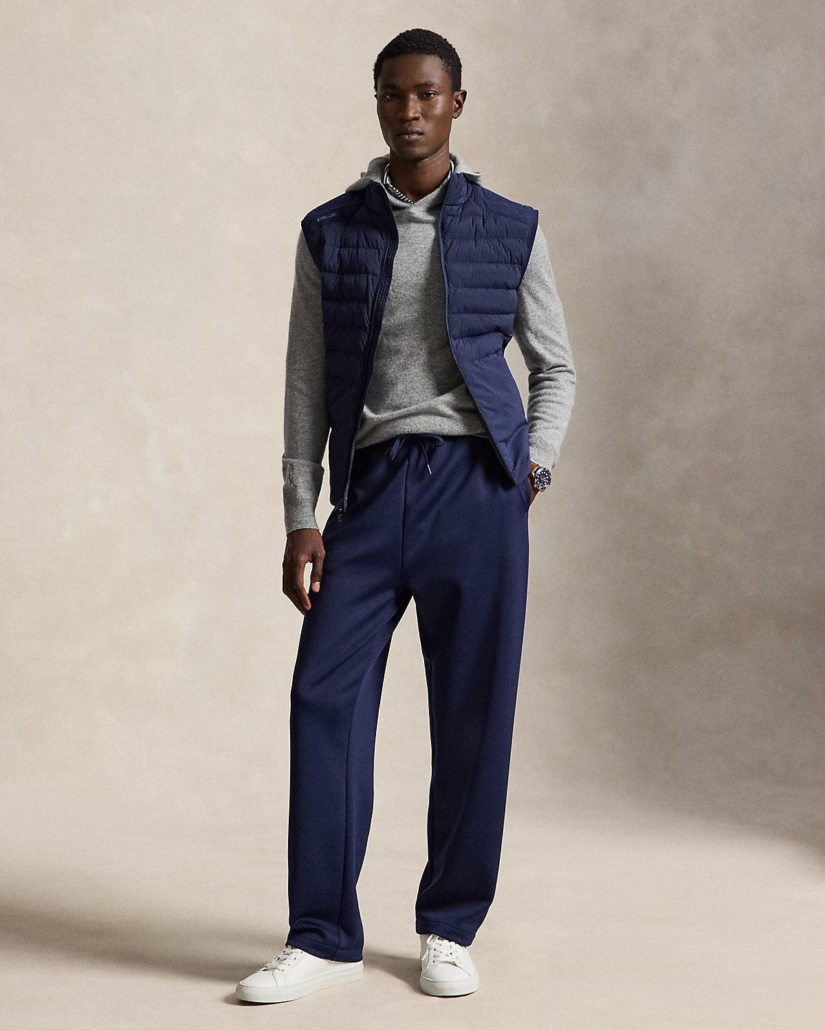 Stretch Jersey Drawstring Pant