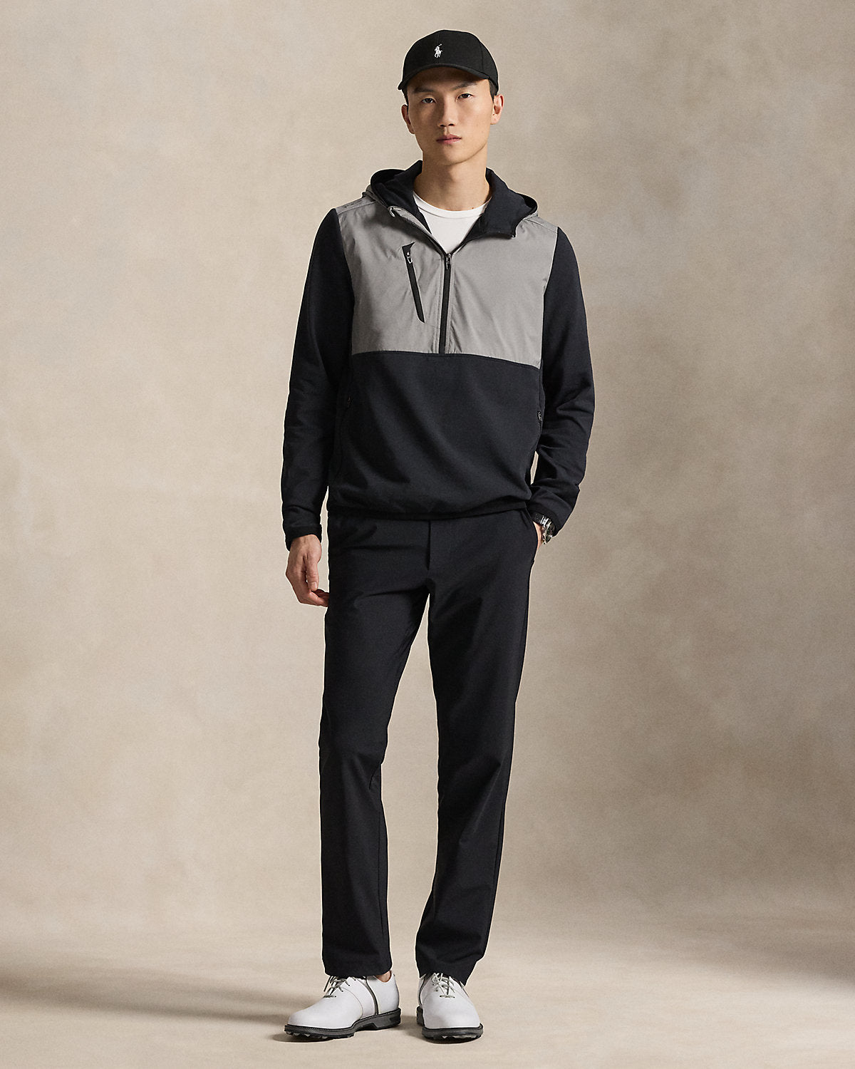 Performance Hybrid Half-Zip Hoodie