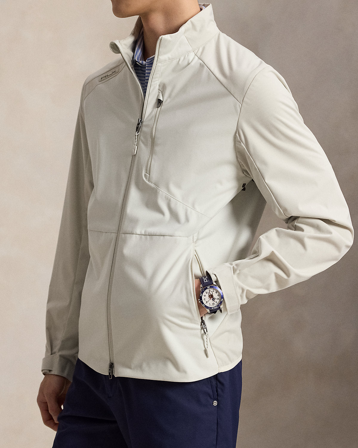 Packable Color-Blocked Jacket