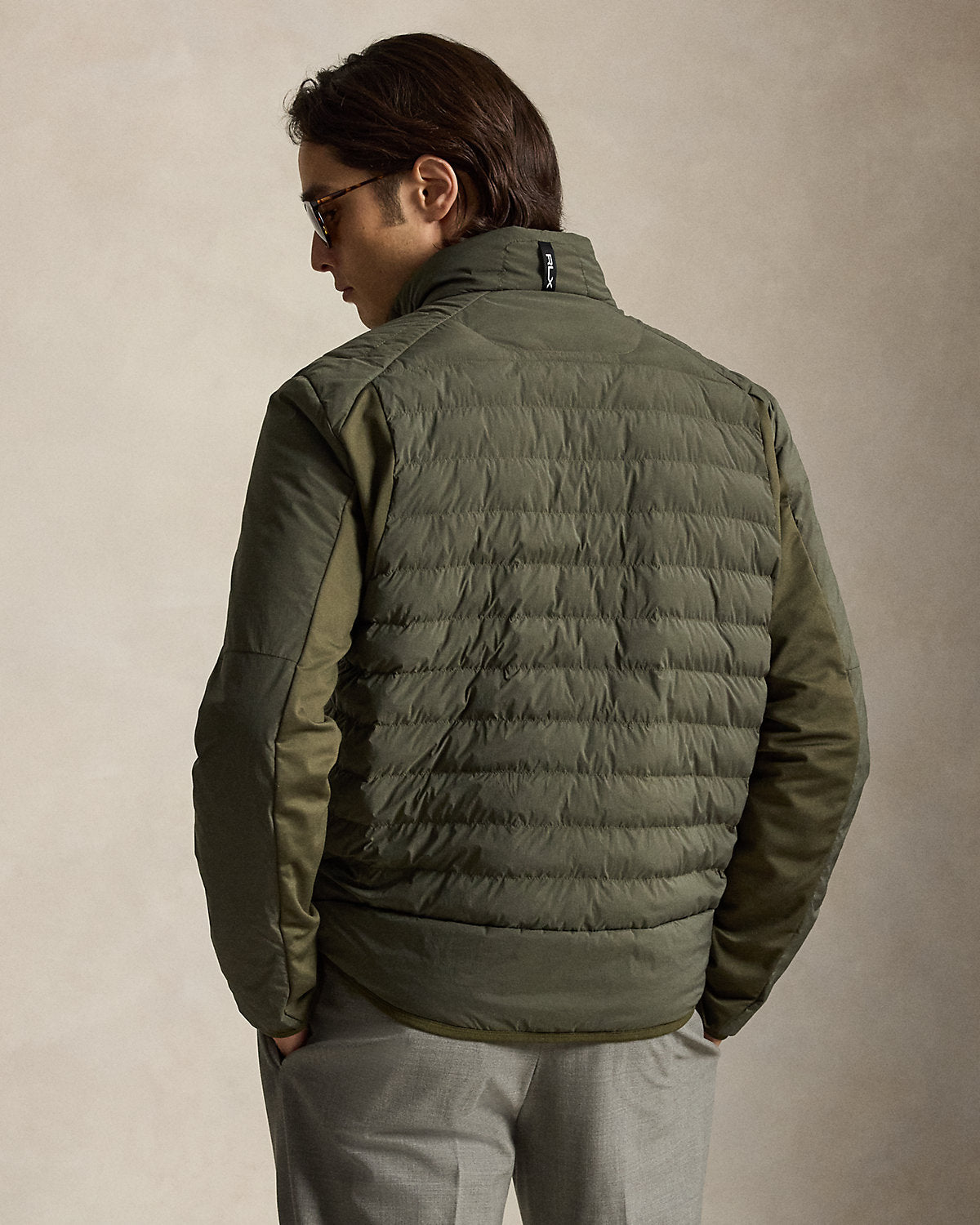 Quilted Mockneck Jacket