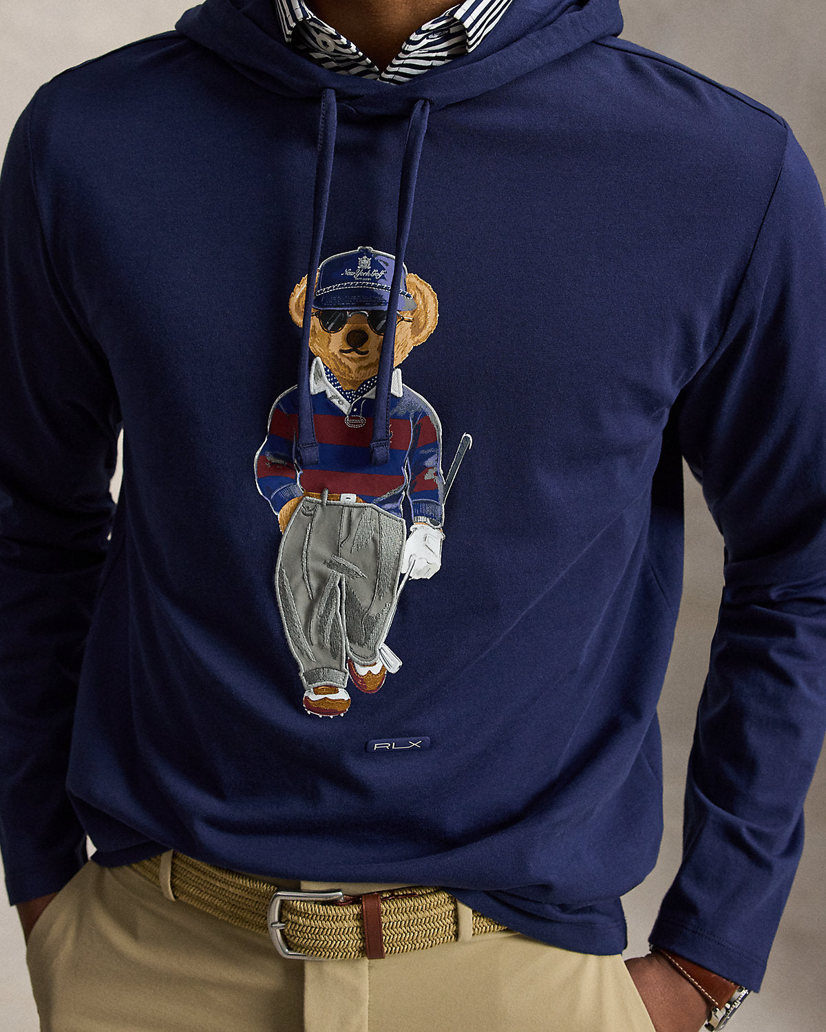 Bear Jersey Hooded T-Shirt