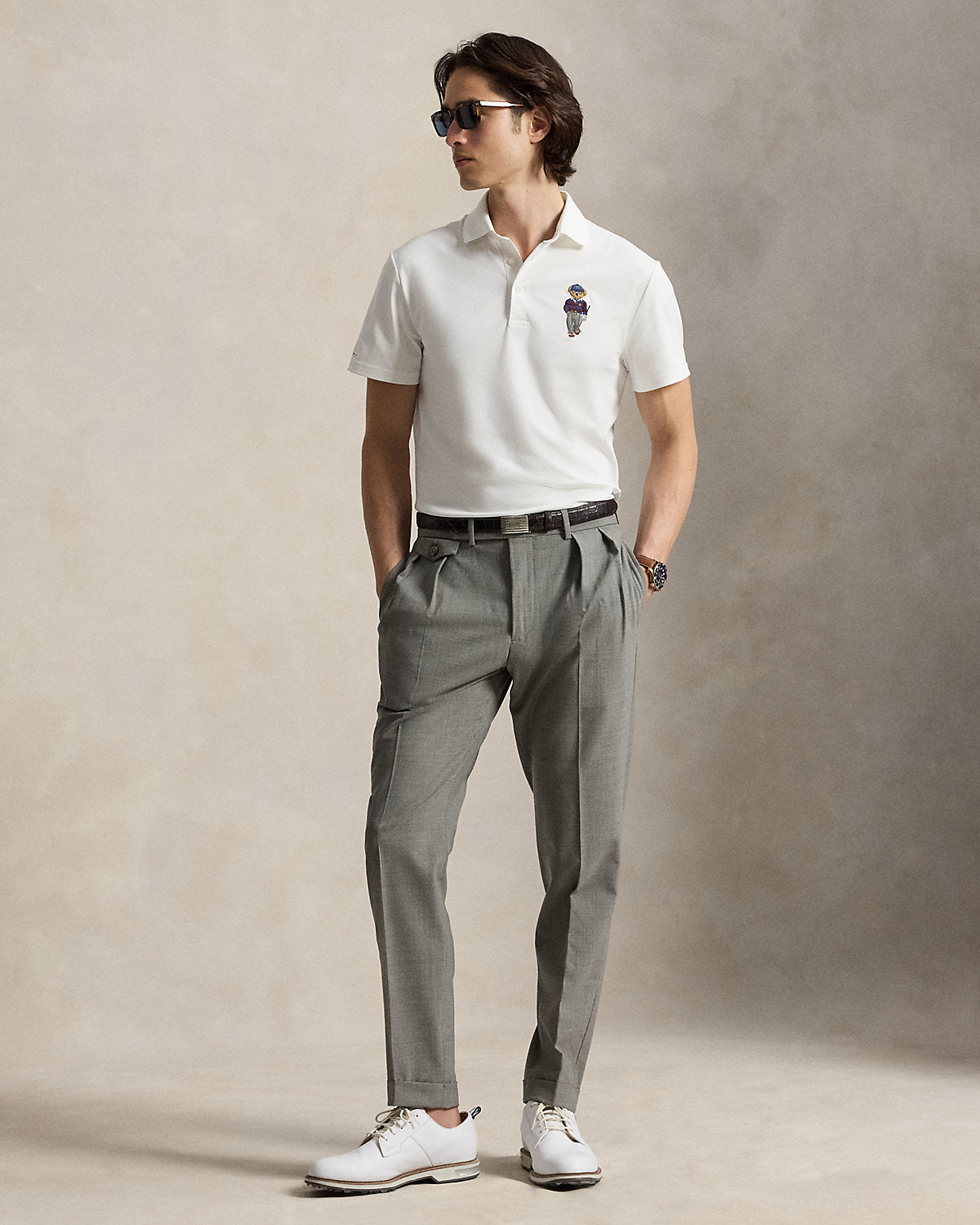 Tailored Fit Bear Performance Polo
