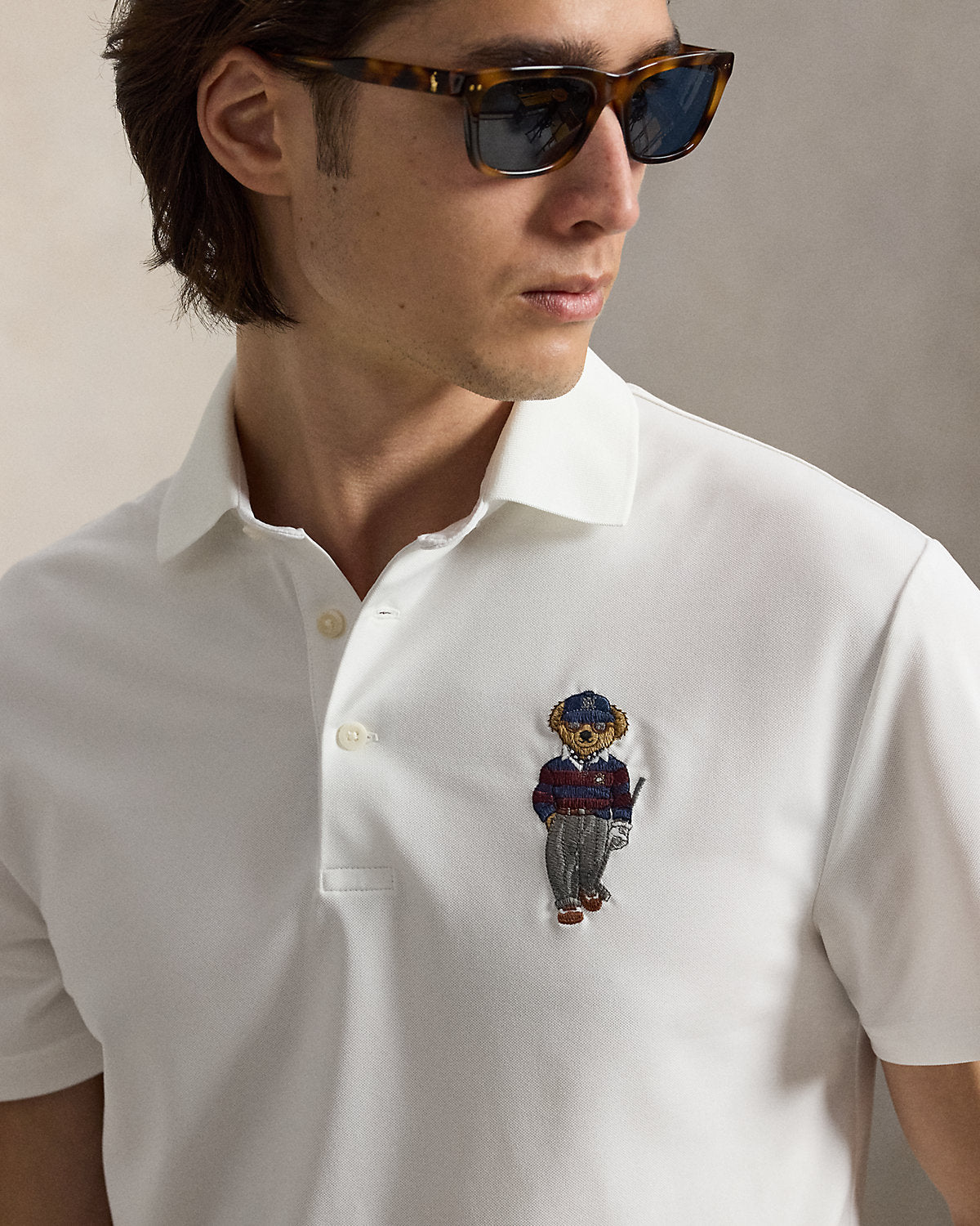 Tailored Fit Bear Performance Polo