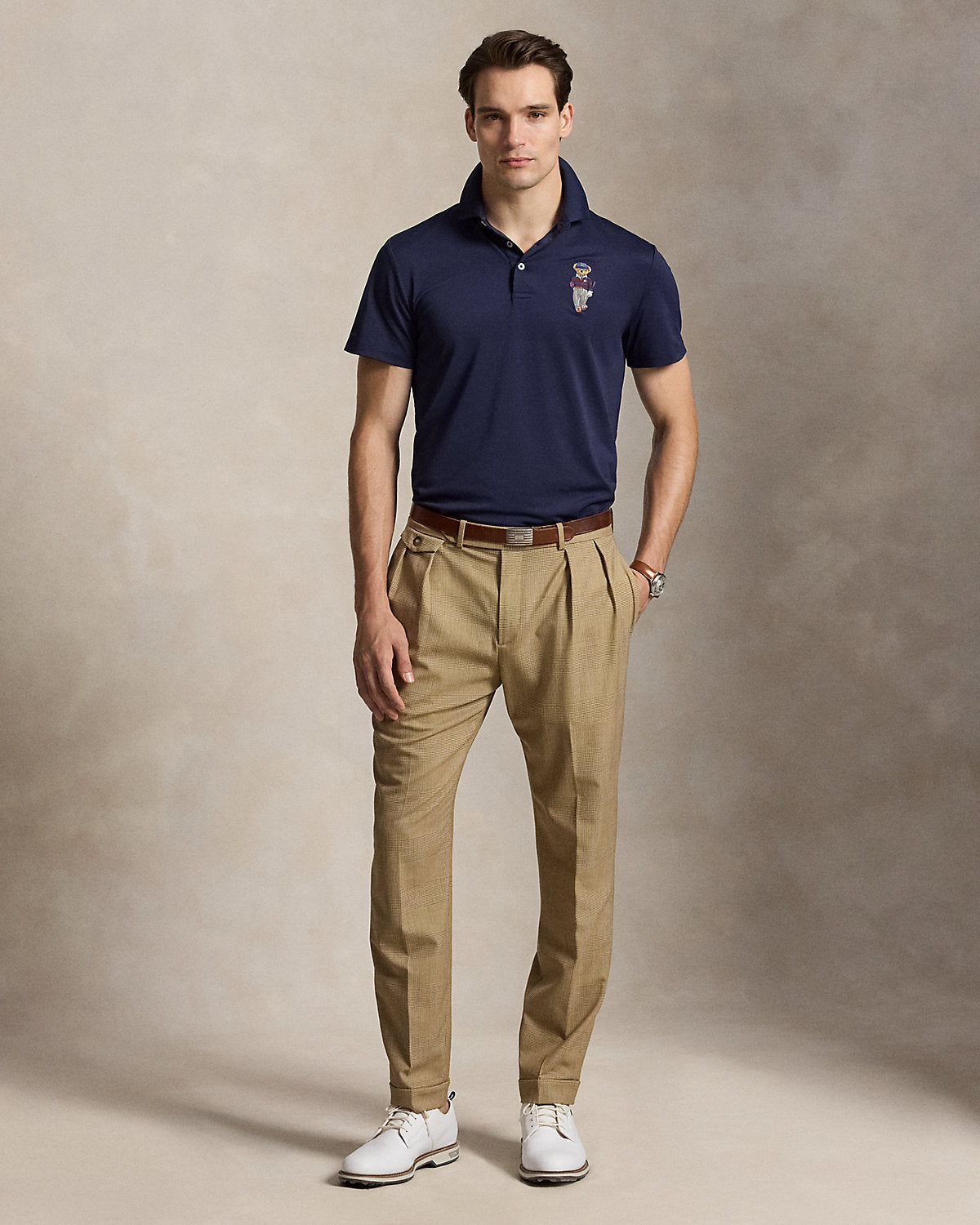Tailored Fit Bear Performance Polo