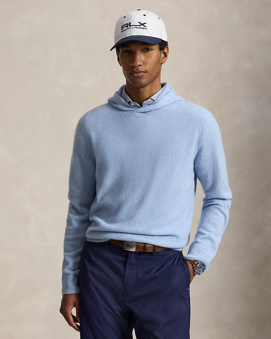 Washable Cashmere Hooded Sweater