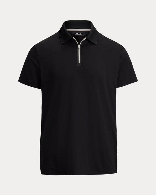 Tailored Fit Performance Zip Polo Shirt