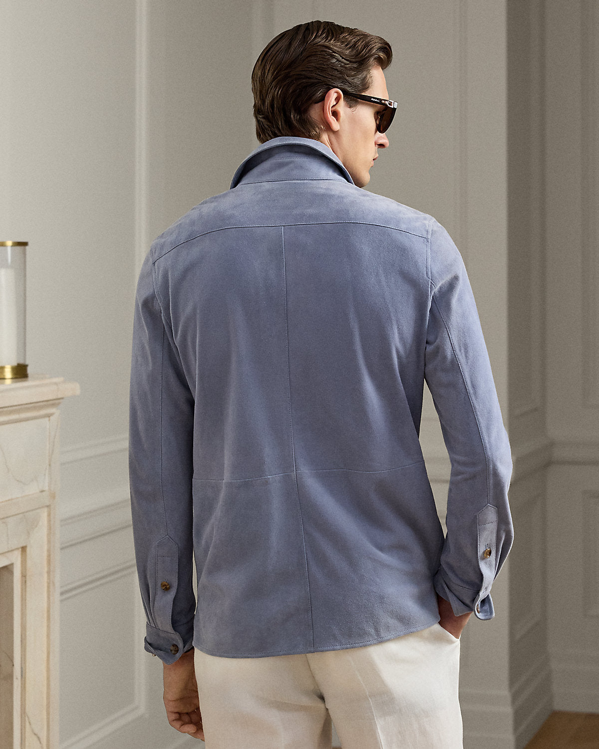 Suede Overshirt