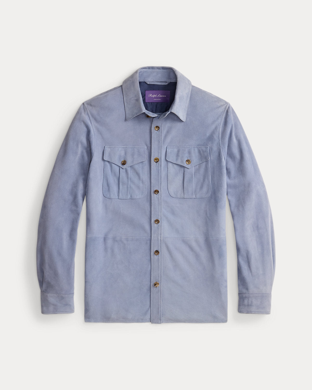 Suede Overshirt