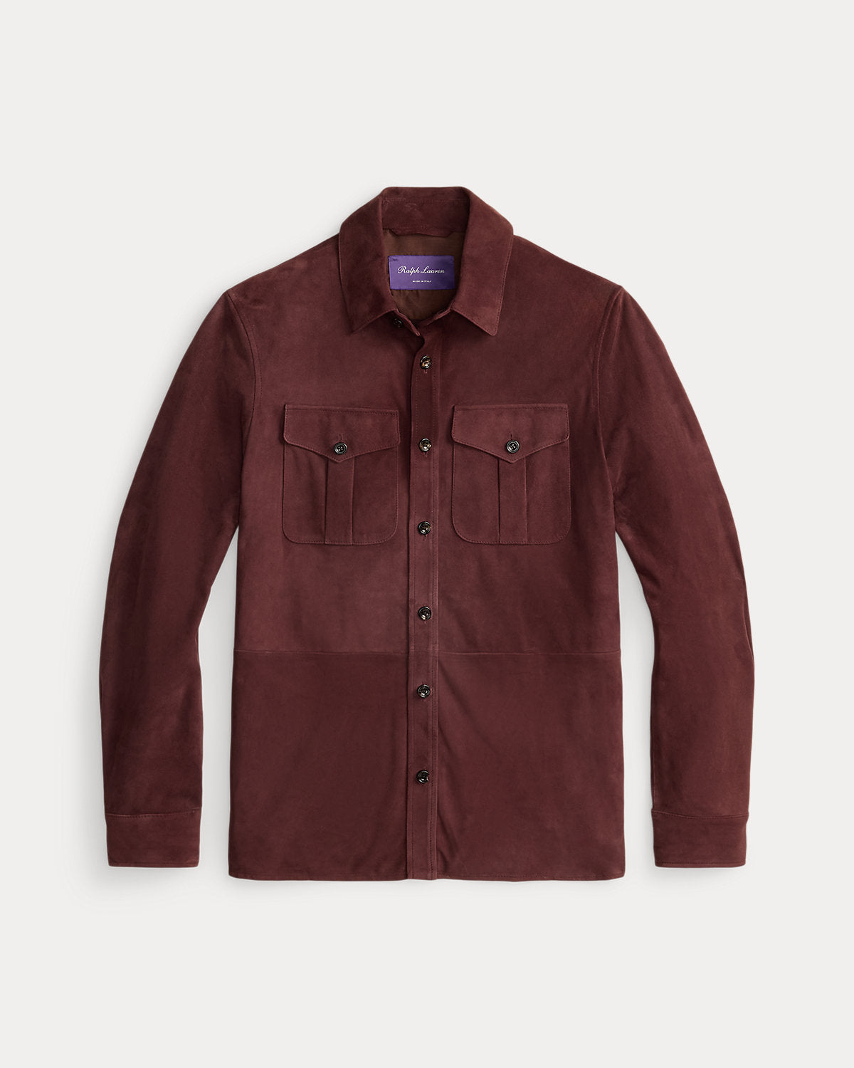 Suede Overshirt