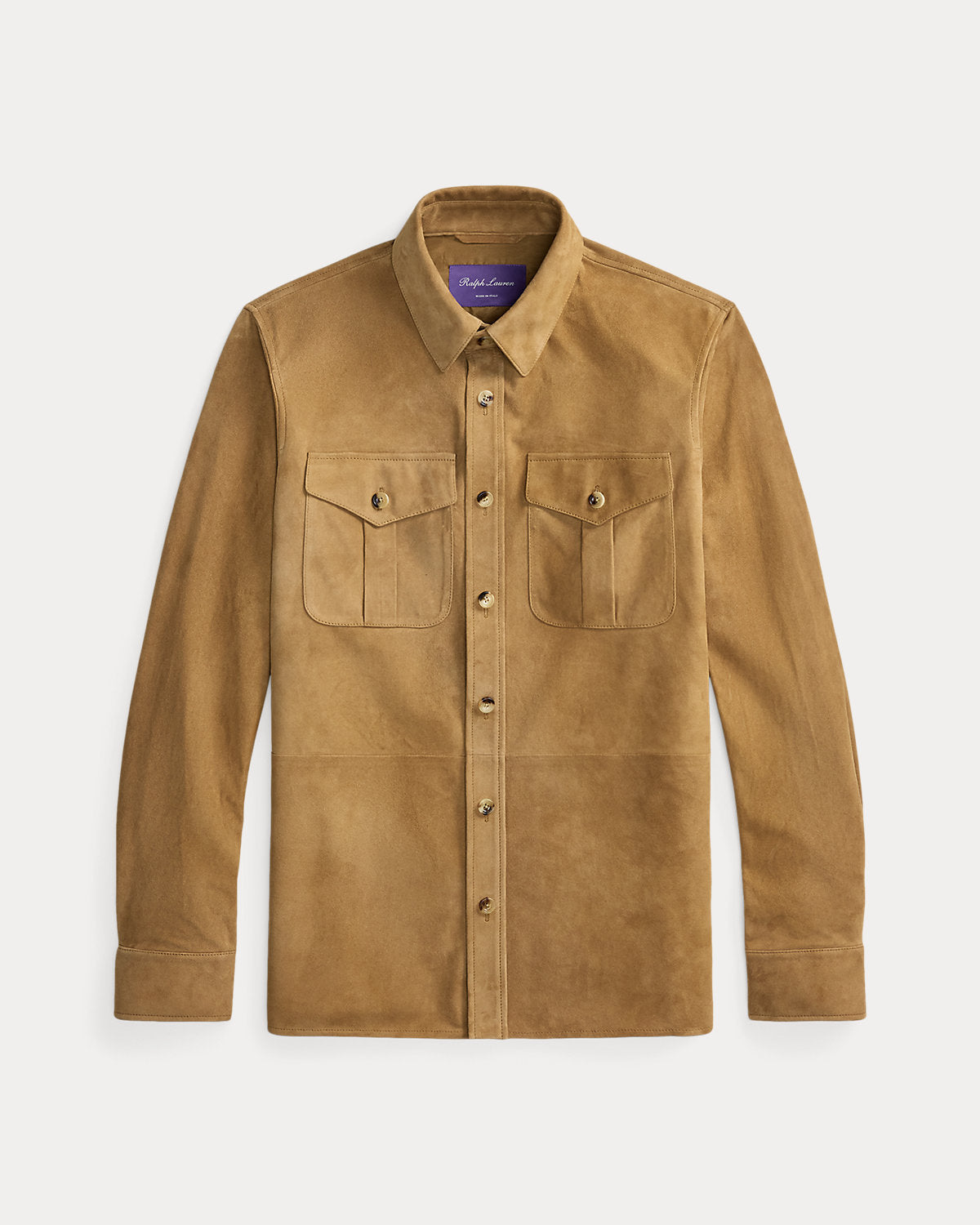 Suede Overshirt
