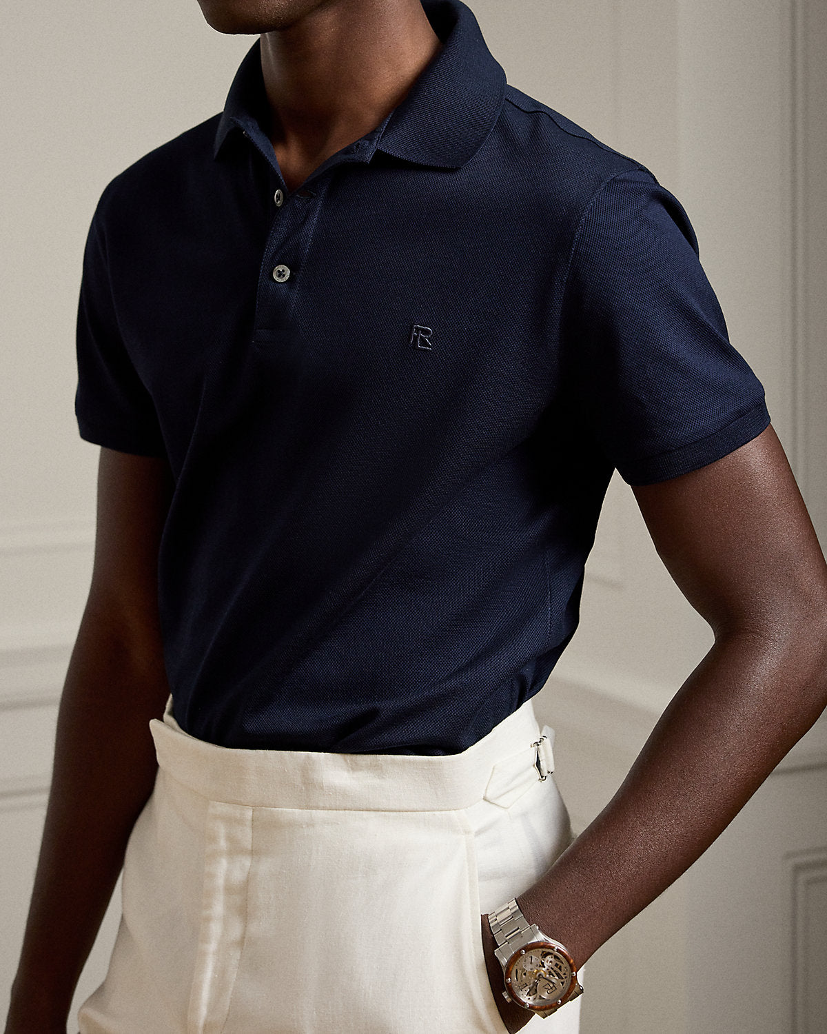 Piqu¨¦ Polo Shirt