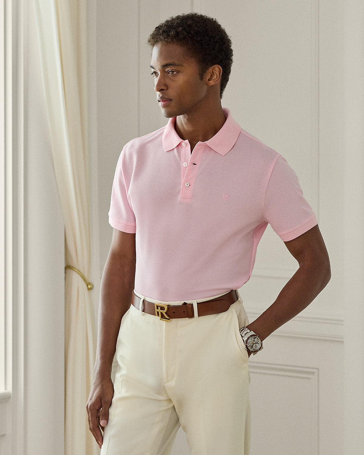 Piqu¨¦ Polo Shirt