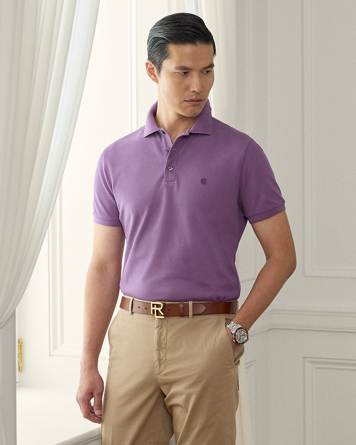 Piqu¨¦ Polo Shirt