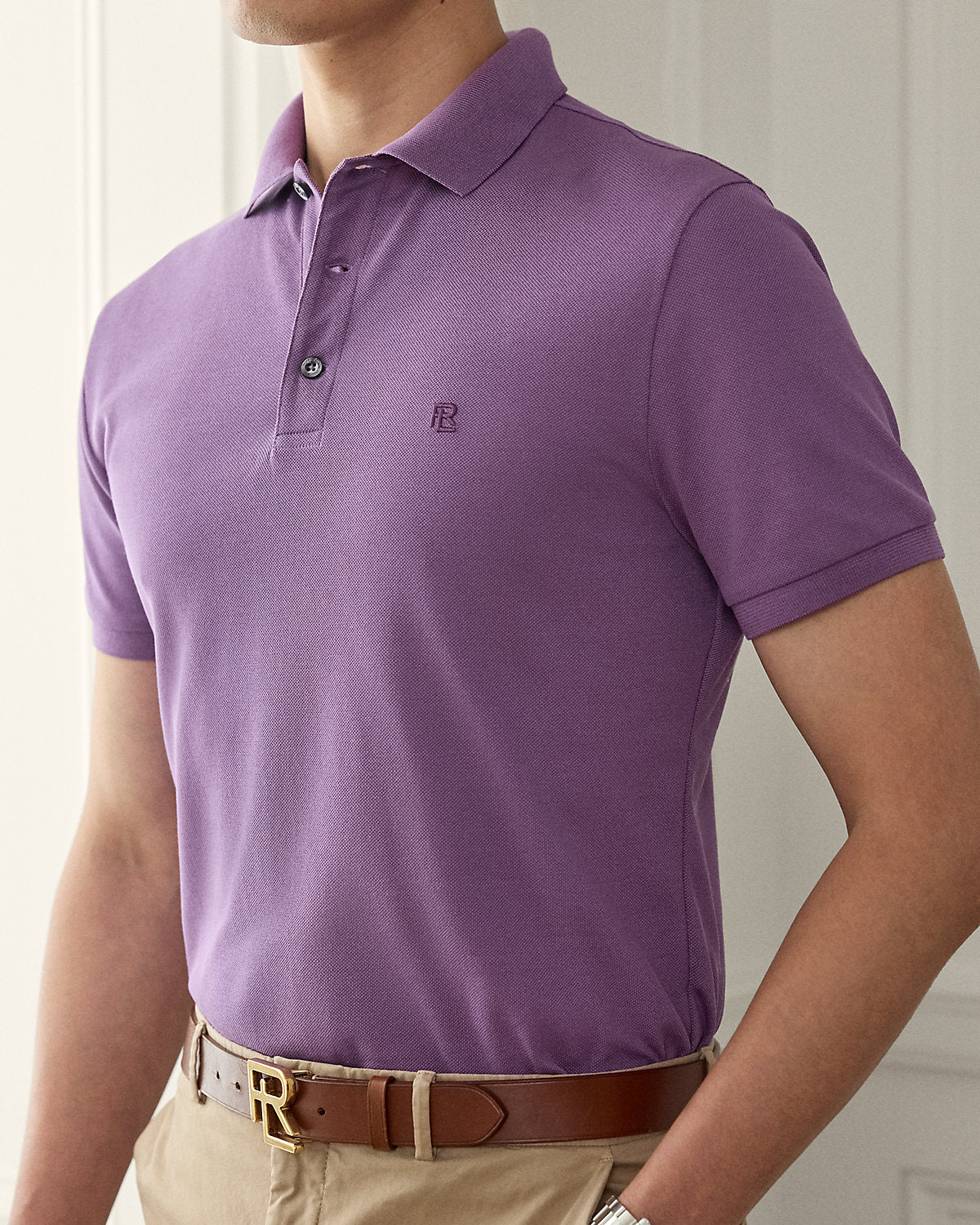 Piqu¨¦ Polo Shirt