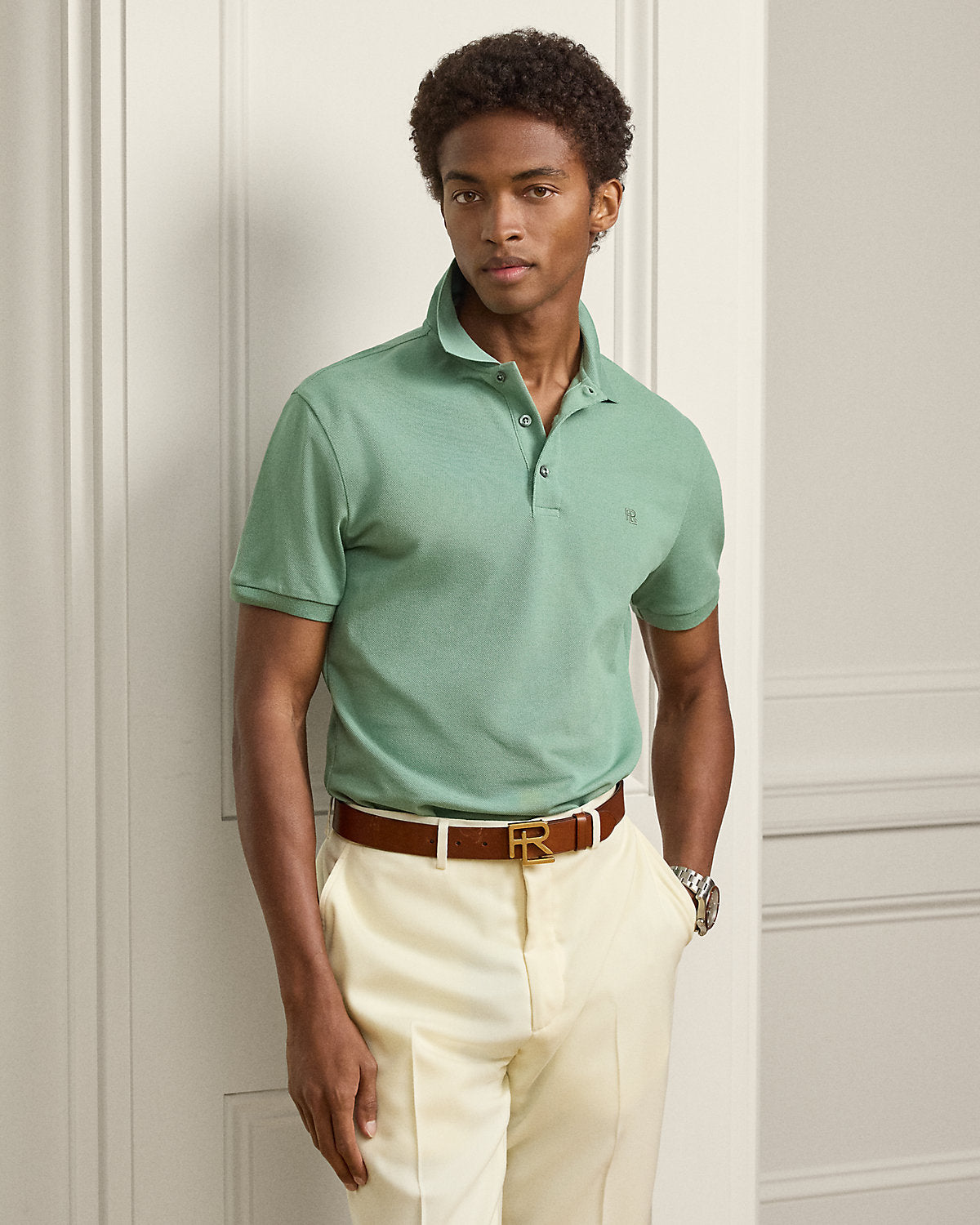 Piqu¨¦ Polo Shirt