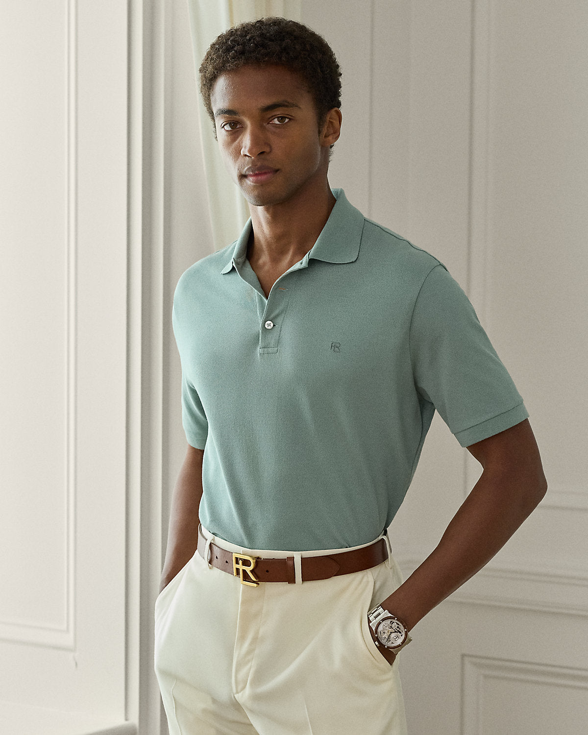 Piqu¨¦ Polo Shirt