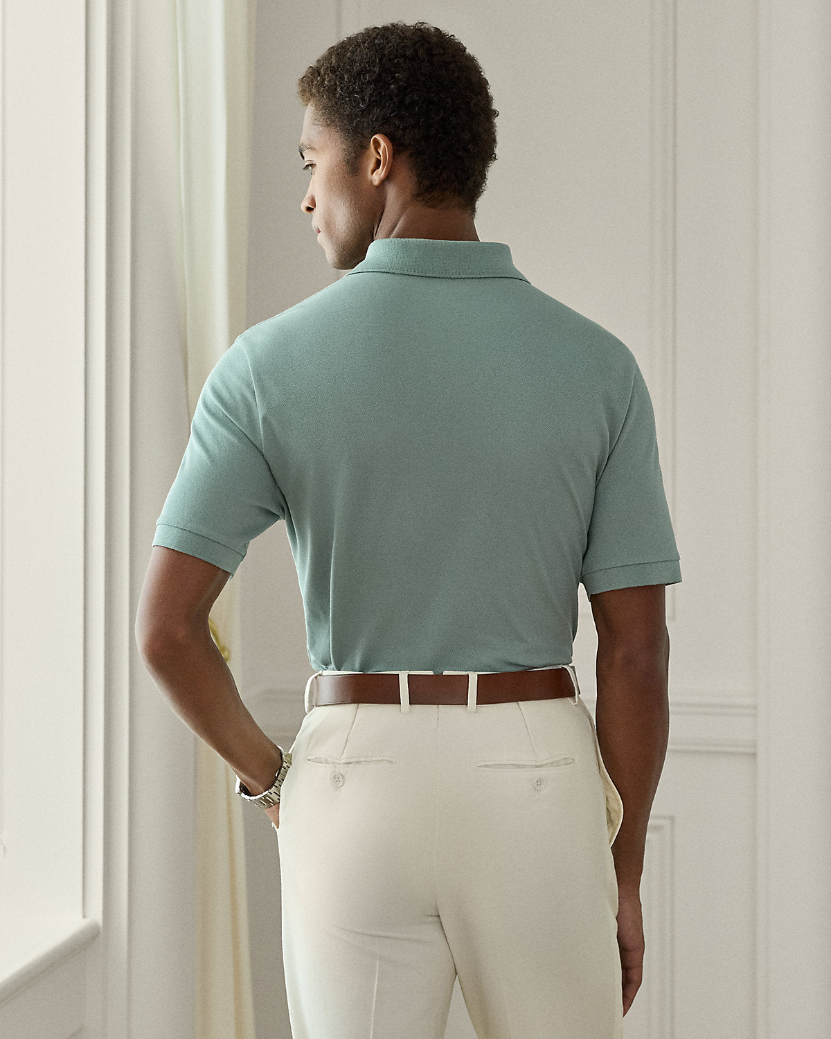 Piqu¨¦ Polo Shirt