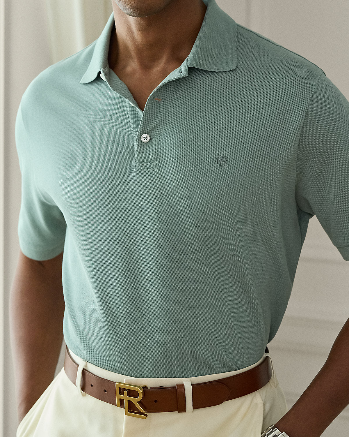 Piqu¨¦ Polo Shirt