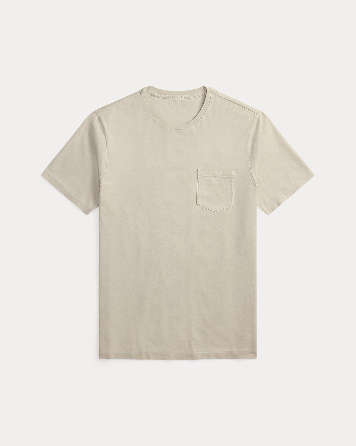 Garment-Dyed Jersey Pocket T-Shirt