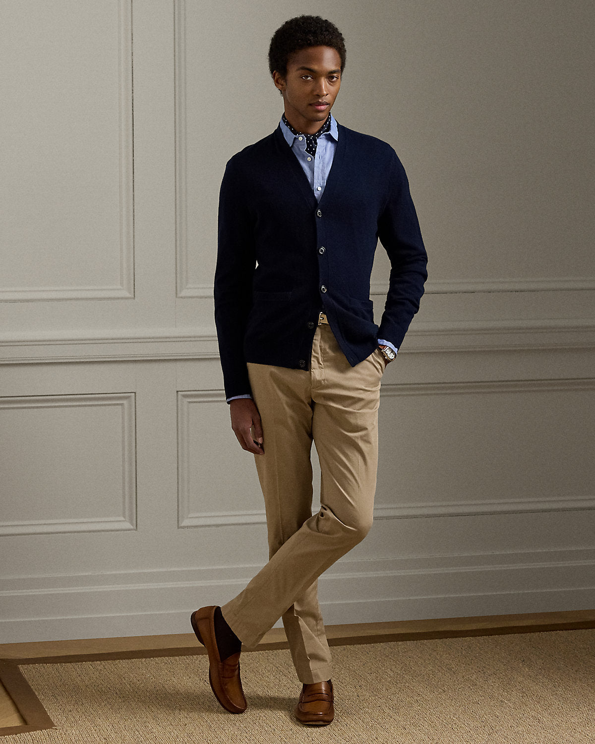 Cashmere V-Neck Cardigan