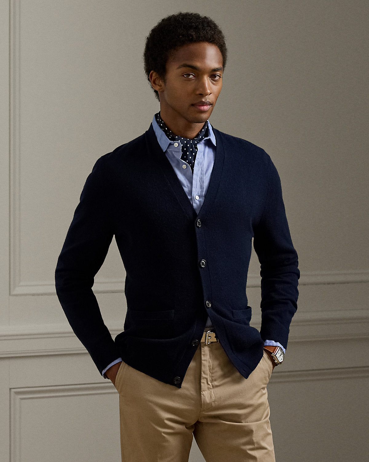 Cashmere V-Neck Cardigan