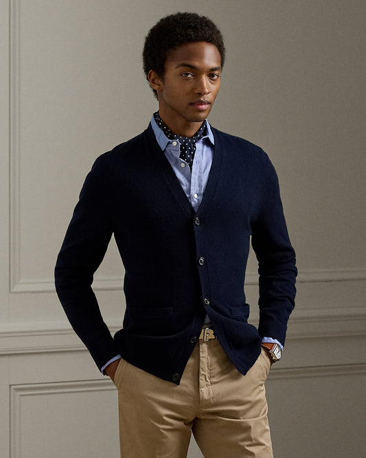 Cashmere V-Neck Cardigan