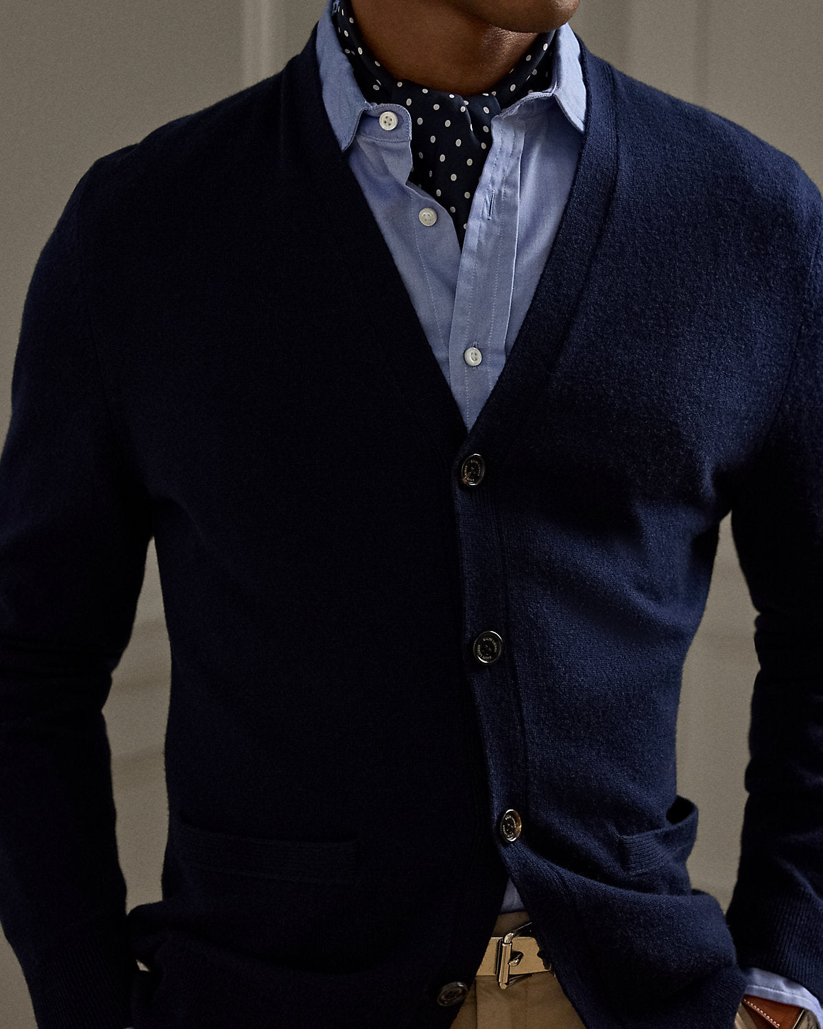 Cashmere V-Neck Cardigan